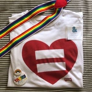 Pride Package! (LGBT, Gay) Shirt, Suspenders, Pins